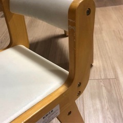 ② 値段交渉歓迎 大和屋キッズテーブル 引き出し付き天板高さ調節可能 椅子付き 引取のみ(9月までに)の画像