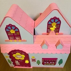 本日のみ メルちゃん ２階建てのおうち おままごと プレゼントの画像