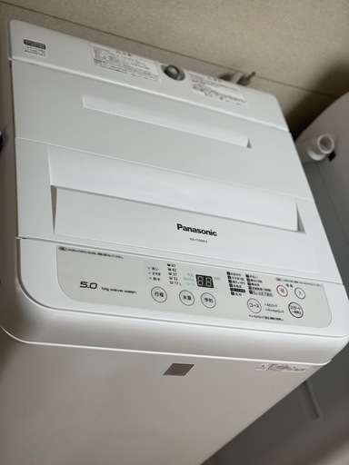 送料・設置込み可　洗濯機　5kg Panasonic 2017年
