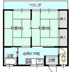 盛岡市高松  月3万  2K  家賃交渉可  ペット基本OK - 不動産
