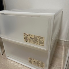 muji 無印クローゼットケース　引き出し式　大　L