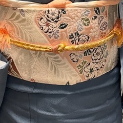 　最終値下げ！七五三訪問着　単衣　着物　帯の画像