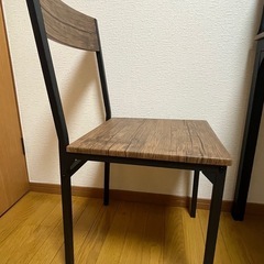 2人掛け用テーブル&チェアセットの画像