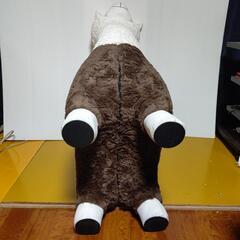 アルパカのスツール　アニマル動物　座れるぬいぐるみの画像