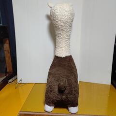 アルパカのスツール　アニマル動物　座れるぬいぐるみの画像