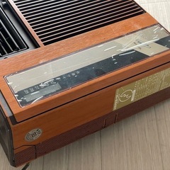 SHARP ガスファンヒーター 木目調 冷暖房両用の画像