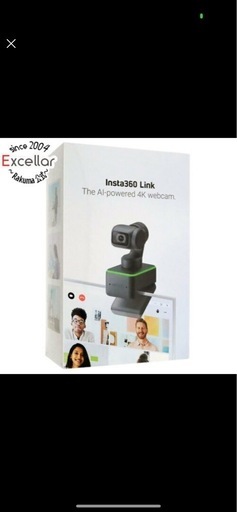 最新✨Insta360 Link AI搭載4Kウェブカメラ 本体