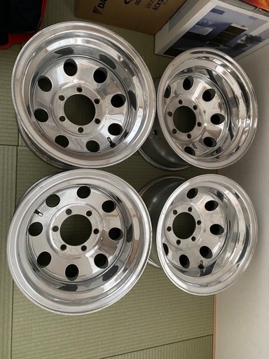 アルコア/15インチ/10J/6穴/139.7