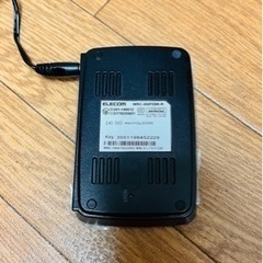 エレコム 高速Wi-Fi中継器 WRC-300FEBK-Rの画像