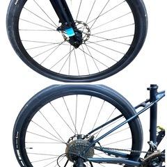 【激レア】2020 FELT BROAM60 アルミ マルチロードバイク ブルー ブラック メカニカルDiscブレーキ の画像