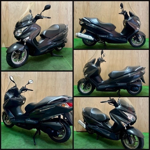 ☆長野県の方限定送料無料☆【動画あり】☆スズキ バーグマン200☆ 実