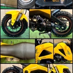 ★長野県の方限定送料無料★【動画あり】★ホンダ グロム★オフロード仕様 美車 JC61 原付二種 FI インジェクション 空冷 4サイクル KSR TNT Z125 レジャーバイクの画像