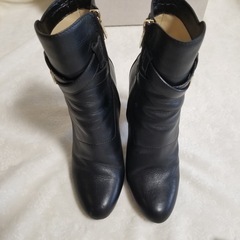 美品　JIMMY CHOO　ブーツ　ブラック　37ハーフ　 24.0~24.5cmの画像