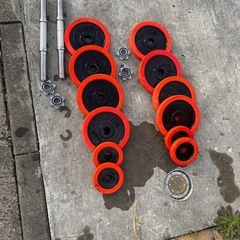 ダンベル2個セット！　1個25kg?
