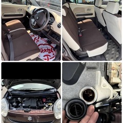 5413 H21年　MRワゴン X MF22S スズキ　スマートキー　外内装◎ 機関良好　ベンチシート　中広々人気のブラウン色　　確認動画有り　の画像