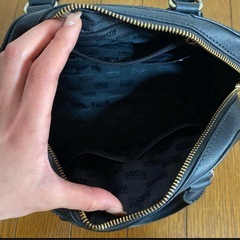 マイケルコース　MICHAEL KORS ボストンバック　ブラックの画像