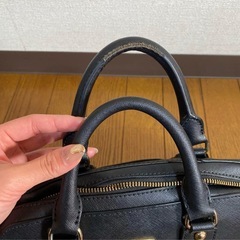 マイケルコース　MICHAEL KORS ボストンバック　ブラックの画像