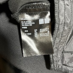 レディース　ユニクロジャケット　ネット決済ではなく現金です。　
黒　Mサイズの画像