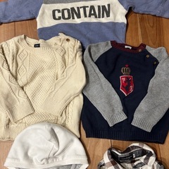 男の子冬服80〜90まとめ売り（決まりました）の画像
