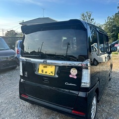 平成26年車　ホンダNBOXカスタム　106,090km  車検7年／2月の画像