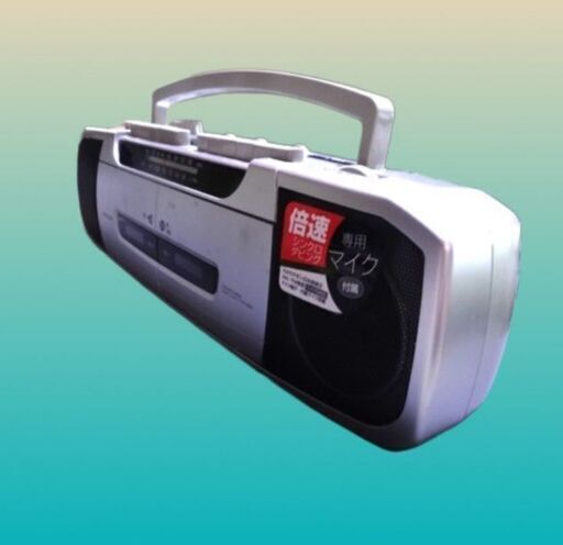 10/21●中古（２０１９年）KOIZUMI製　SAD-1233　のダブルラジカセ