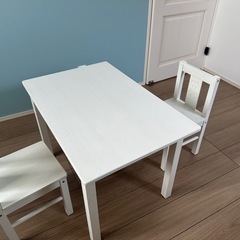 【終了】IKEA キッズテーブル&キッズチェア