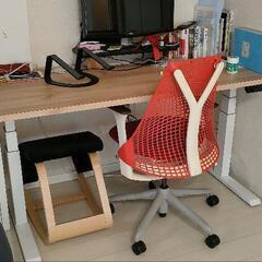 電動 昇降式デスク チェア 