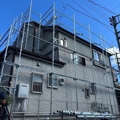 ‼️足場を組み立てる現場作業スタッフ募集‼️正社員月給35万円 ~ 50万円！！未経験者大歓迎😊‼️「アルバイト日払い相談OK」 の画像