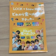 SnowMan ルック ステッカー