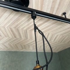 ランプシェード✨黒　綺麗の画像