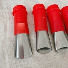 未使用 ノズルアダプター コーク アプリケーター ソーセージコークガン 8mm 4個の画像