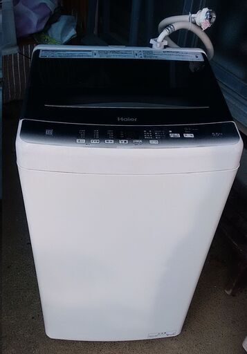 ＜引き取り限定＞￥9700　2021年製全自動電気洗濯機　5.5Kg＜ハイアール＞