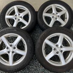 195/60R16ブリヂストン スタッドレスアルミホイールセット...