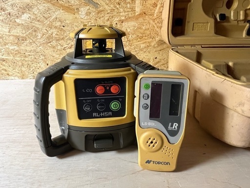 【校正確認済み】　トプコン　RL-H5A 受光器　　LS-80L