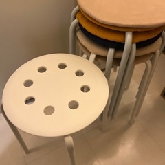 【美品】スツール6脚　IKEAマリウス　ニトリ　トイガーの画像