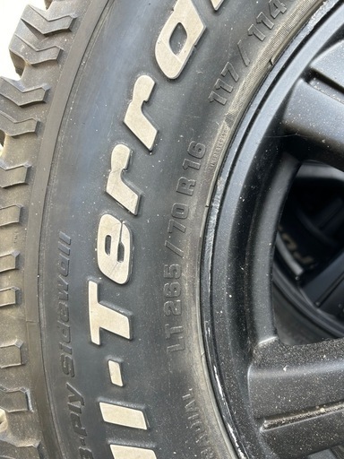 【冬前値引き】フルピン　オールテレン 265/70R16