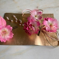 和装髪飾り　成人式・卒業式・結婚式などの画像