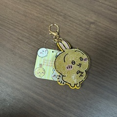 ちいかわ うさぎ ラインストーンキーホルダー