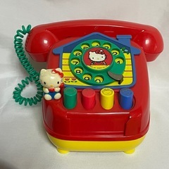 sanrio サンリオ ハローキティ ダイヤル式おはなしでんわ ...