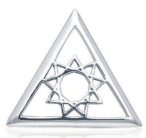 服/ファッション PS: Triangle Nine Point Star pendant