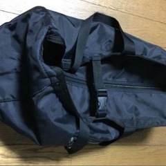 大容量　大きいサイズ ナイロンバッグ 黒の画像