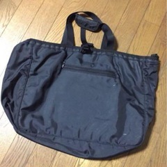 大容量　大きいサイズ ナイロンバッグ 黒の画像
