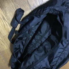 大容量　大きいサイズ ナイロンバッグ 黒の画像