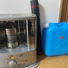 【取引終了】ストーブ＋ポンプ＋タンクのセット