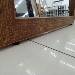 ★ジモティ割あり★  ミラー ブラウン H180×D2.5×W60 クリーニング済み HJ4567の画像