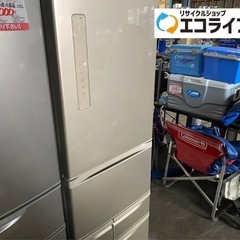 ドアに多少のヘコミあり　2018年製　TOSHIBA ノンフロン...