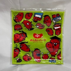 【新品⚜️】めんたいパーク タオルハンカチ タオル 緑 グリーン