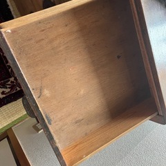 文机 レトロ 昭和 デスク 古家具の画像