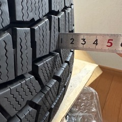 195/65/15 スタッドレスタイヤ　& ホイール付き 4本セットの画像