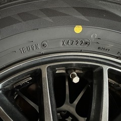 195/65/15 スタッドレスタイヤ　& ホイール付き 4本セットの画像